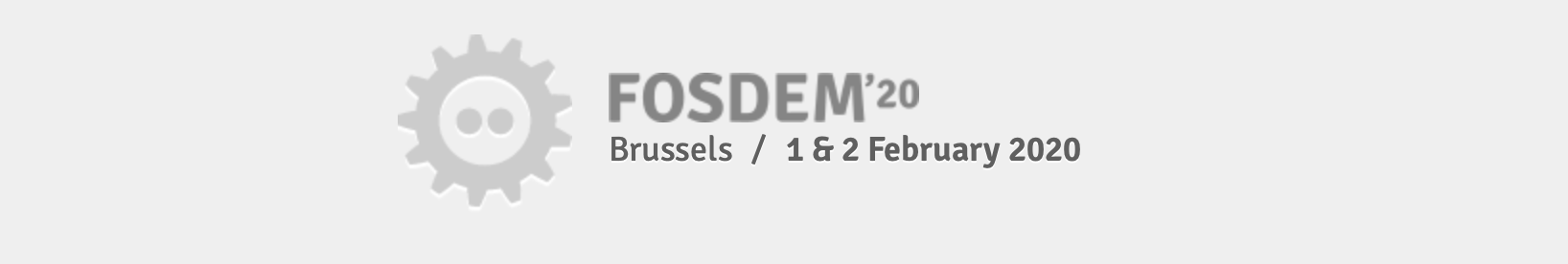 draw.io is sponsoring the FOSDEM'20 conference for open source developers