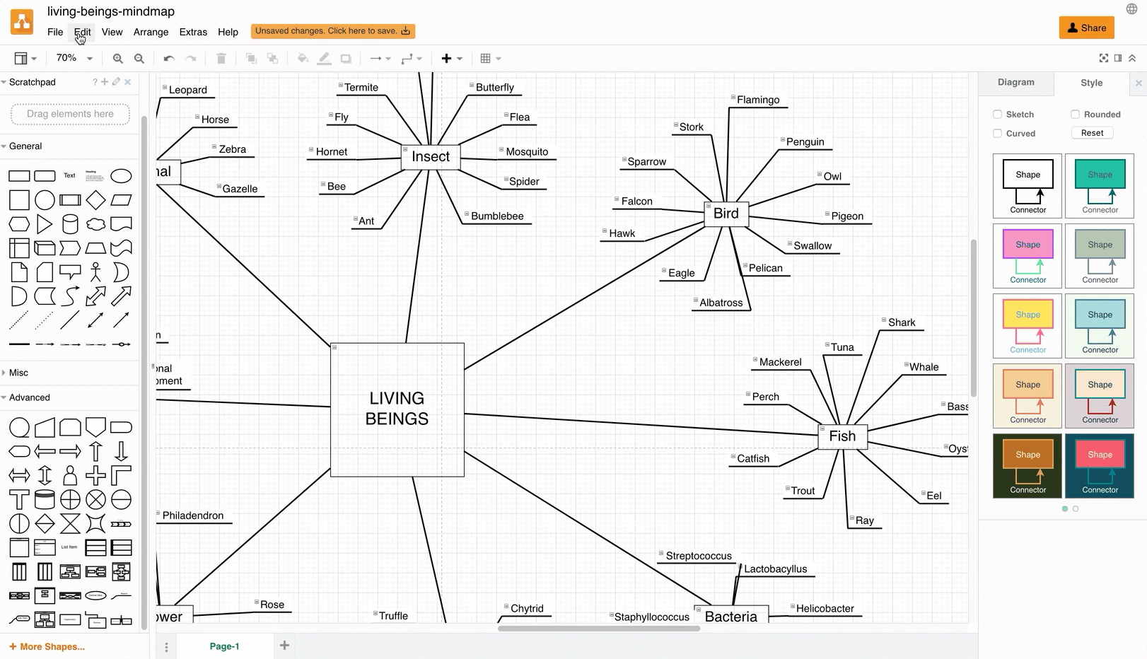 Autosize shapes to fit their text labels exactly