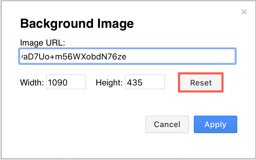 Reset the background image to remove it from your diagram