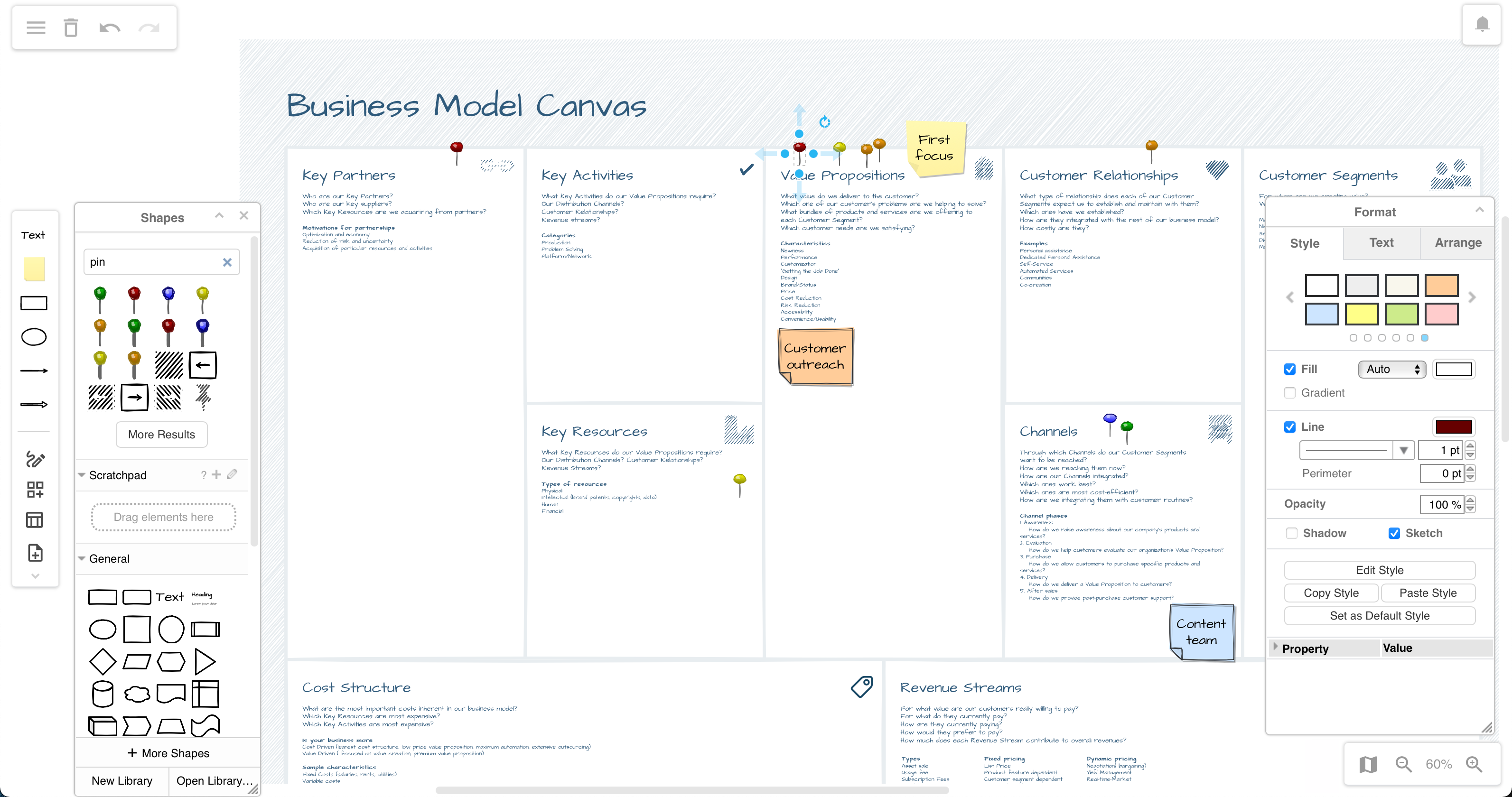 Use a template to start project planning quickly