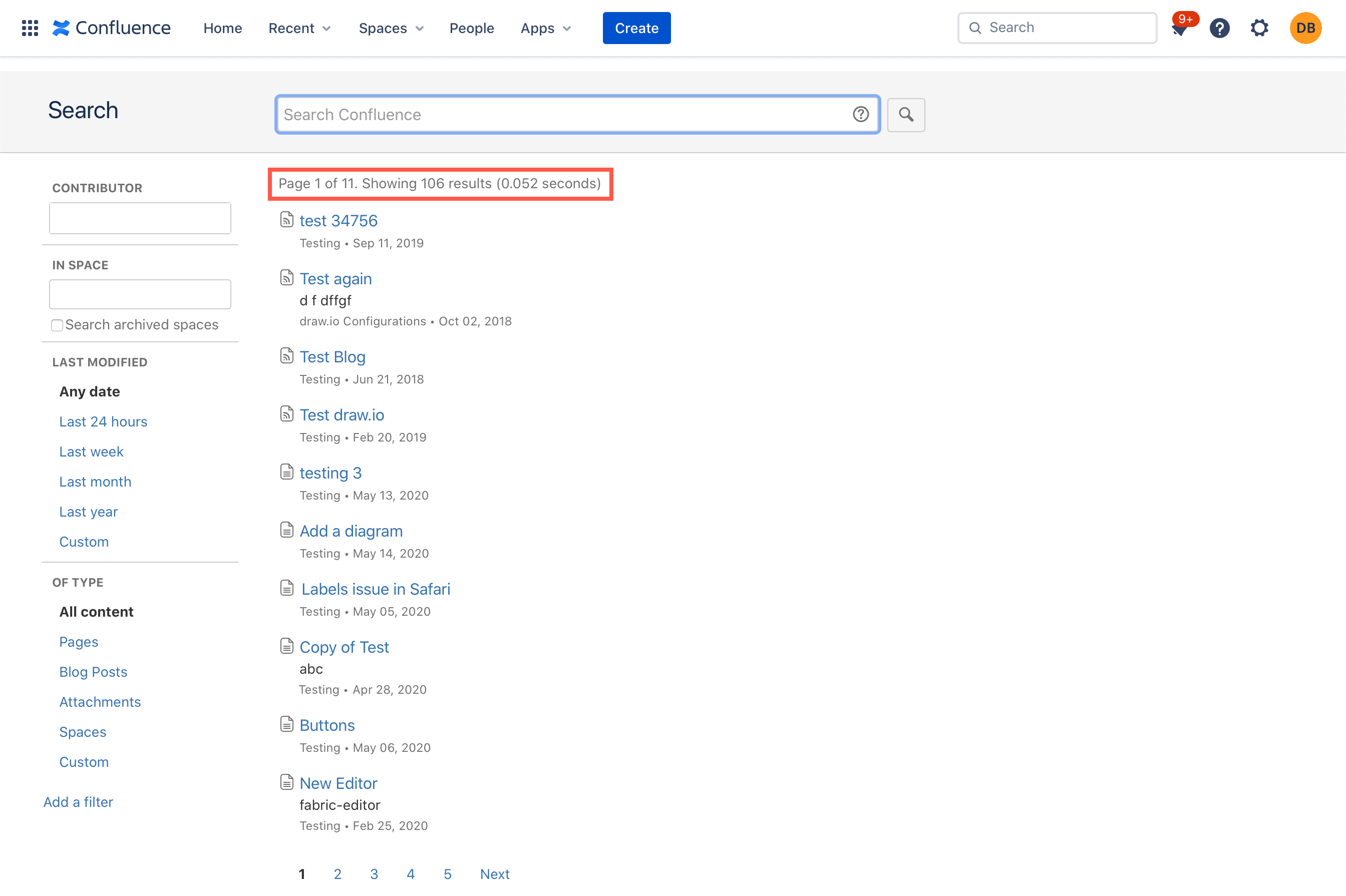 List of draw.io diagrams in a Confluence Cloud instance