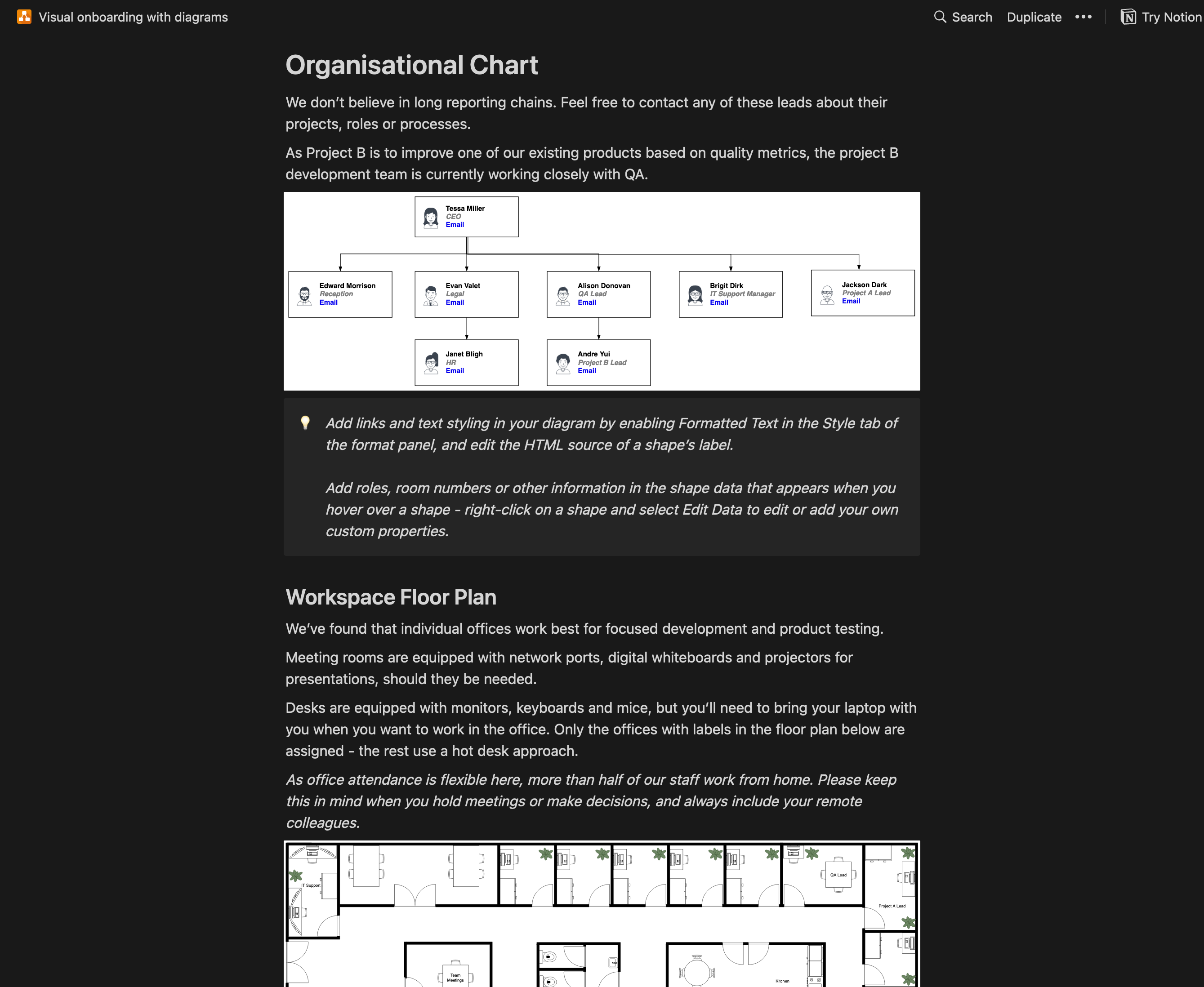 Blog Include Diagrams In Notion Templates With The Draw io Extension theme-switching