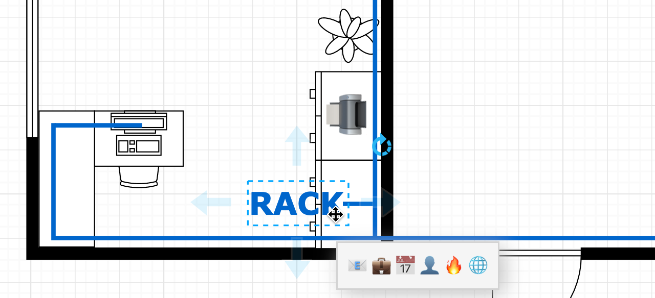 You can use emoji in text labels and tooltips in draw.io