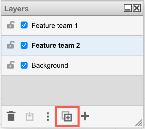 Select a layer then click on Duplicate (+ in a box) in the Layers dialog to duplicate it