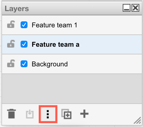 Select a layer in the Layers dialog, then click on Edit Data