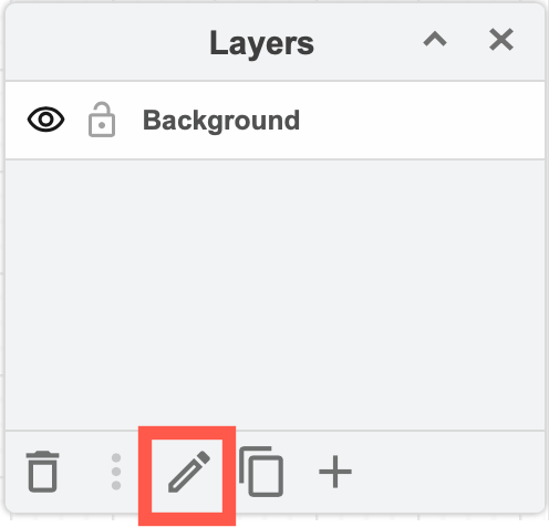 Click Edit Data in the Layers dialog to see the ID of a selected layer