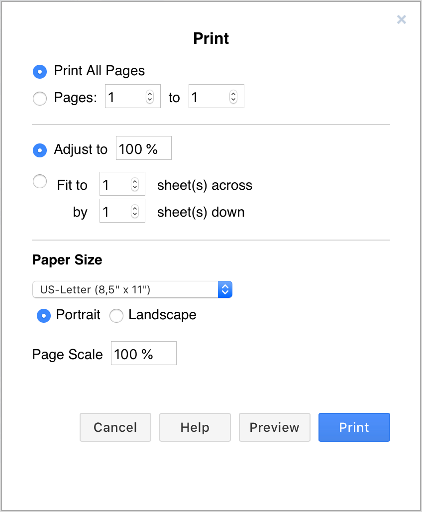 Print a diagram from draw.io to retain custom local fonts