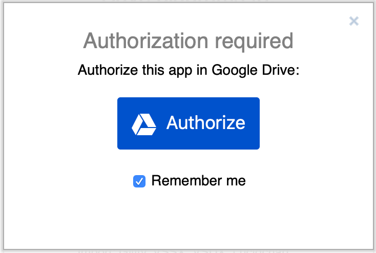 Authorise draw.io and diagrams.net to read and store diagrams in your Google Drive