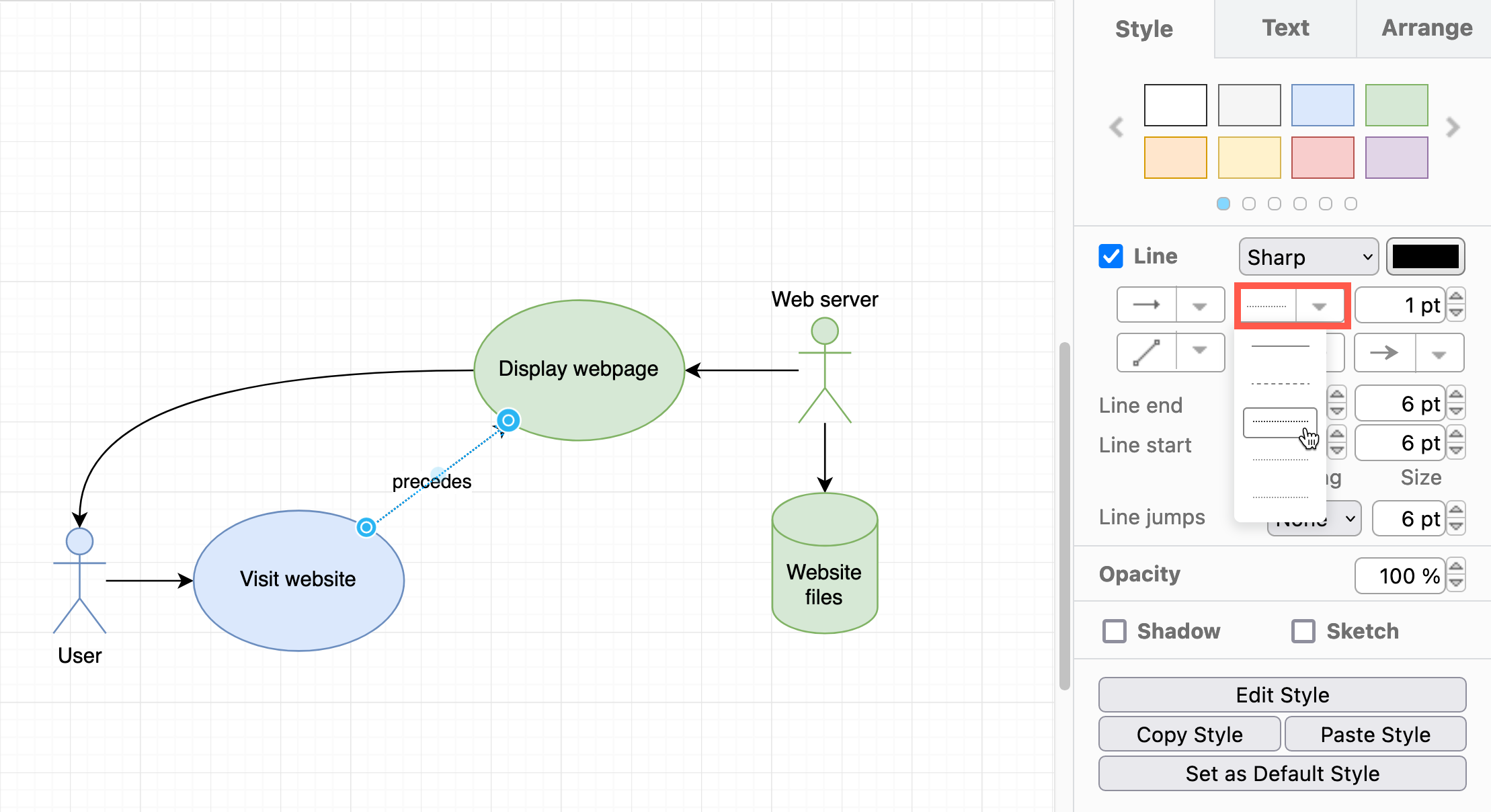 UML use case diagrams with draw.io - draw.io