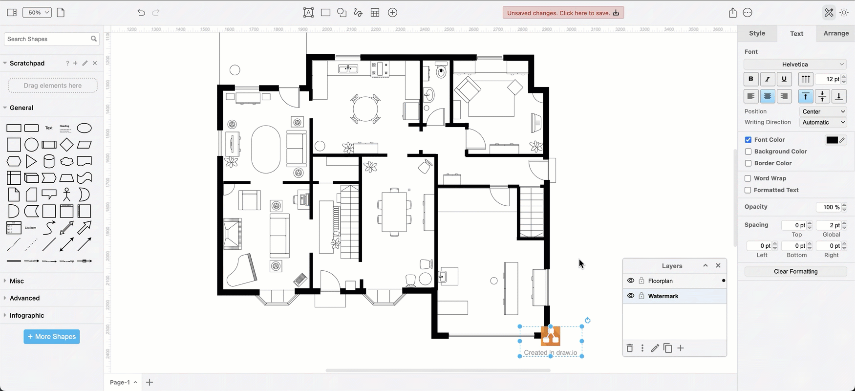 A locked shape in draw.io cannot be cloned or connected to, while non-moveable and non-resizeable can (via shape properties)