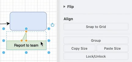 Click on Snap to Grid in the Arrange tab of the format panel if you are struggling to align shapes