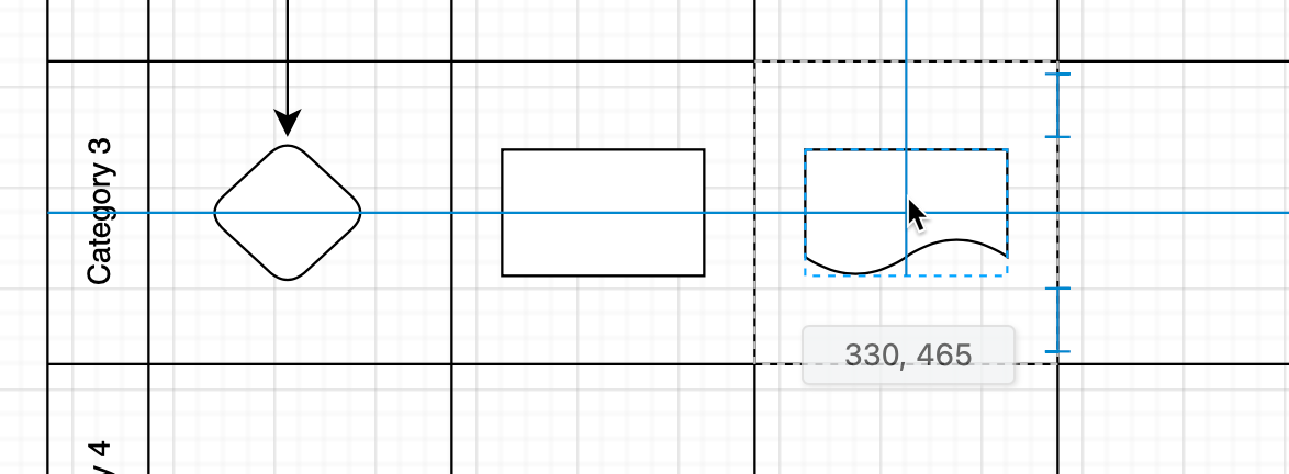 Add text to a selected table cell just like you would a shape label in draw.io