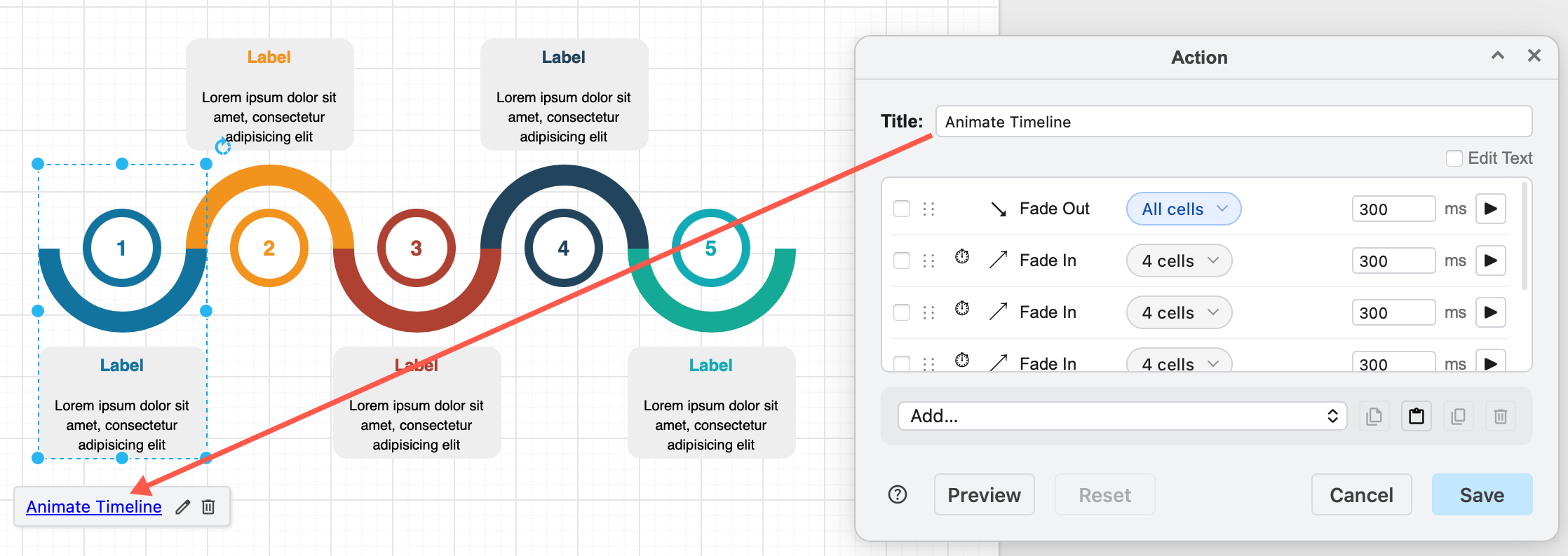 Add a sensible title to your custom link so the user knows what to expect when they click on the link
