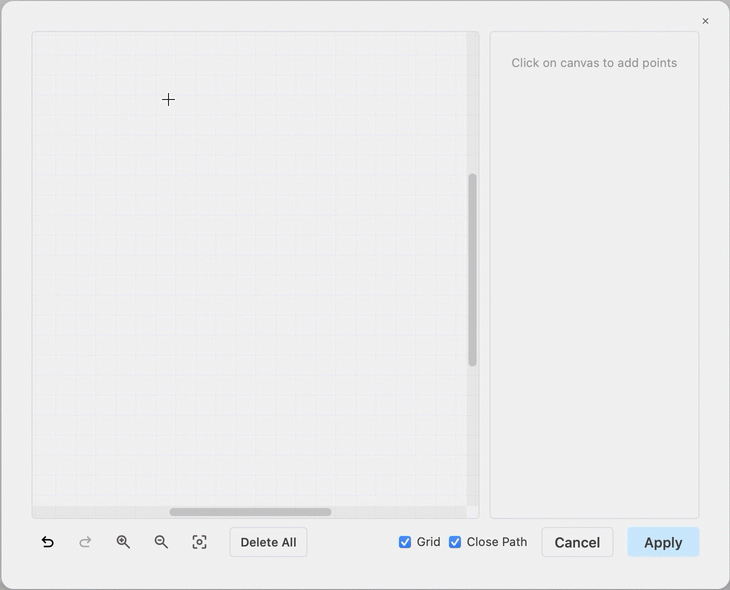 You can draw polygon shapes in the polygon editor via Arrange > Insert Polygon in the draw.io menu