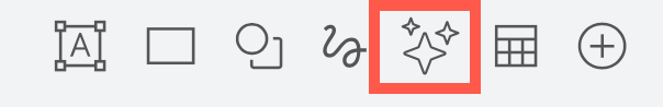 Click on the Generate tool in the draw.io toolbar to open the Generate diagram dialog