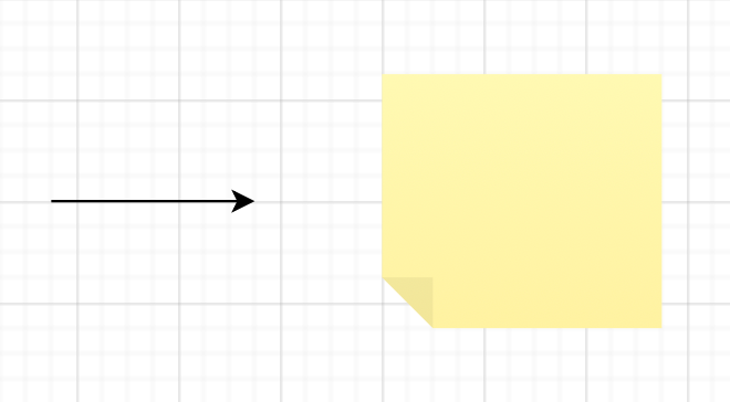 You can insert connectors and sticky note shapes via the Arrange /> Insert menu in draw.io