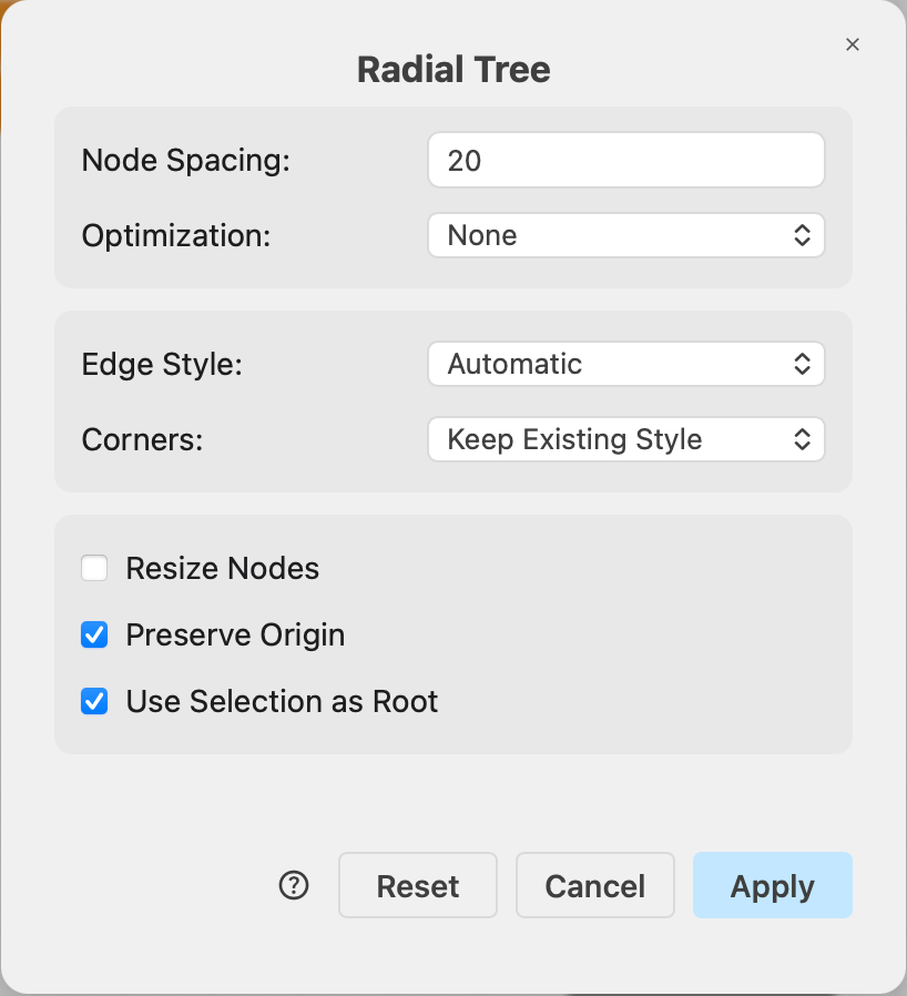 Rearrange your diagram quickly by applying a layout - select Arrange > Layout from the menu